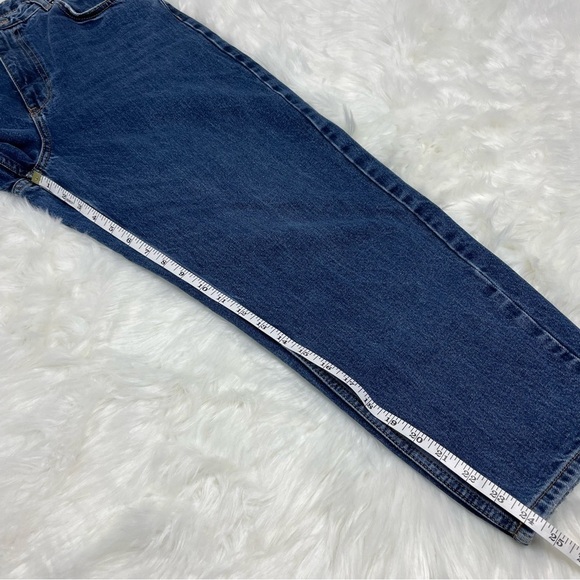 PULL&BEAR Mom Jeans, Medium Wash Size 10 - Picture 6 of 8